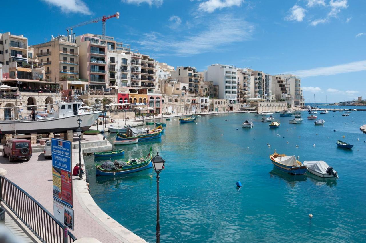 Spacious Apartment Steps To The Promenade Σλιέμα Εξωτερικό φωτογραφία